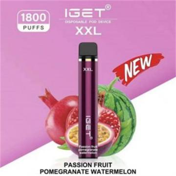 Australia IGET XXL Disposable Vape Device 1800puffs