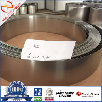 Titanium Foil 0.2*60mm Coil