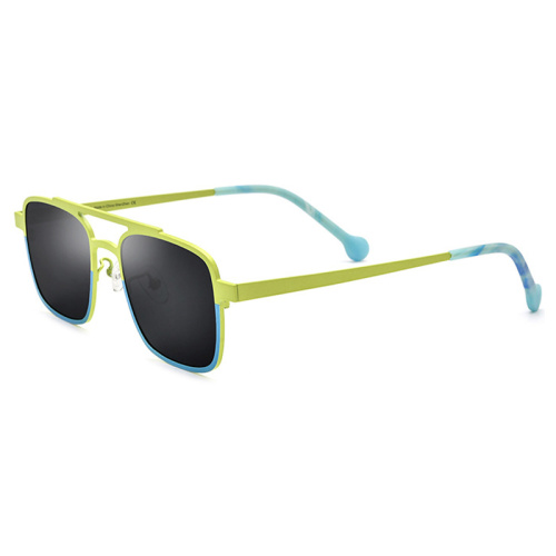 Titanium Acetate Aviator Sunglasses
