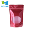 Custom Resealable Food Packaging Standing Foil Bag