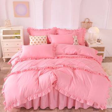 100% Polyester Soft Brushed Microfiber Fabric Bedding Set