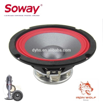 SW-604NF 6.5 pulgadas 300W 4ohm Ndfeb Magnet Mid-Bass Conductor, altavoz de cono de papel de borde de espuma altavoz