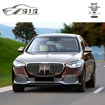 W223 S-Class 2021 Body Kit: Front Bumper, Exhaust Tips, Grille for S400 S450L S500L