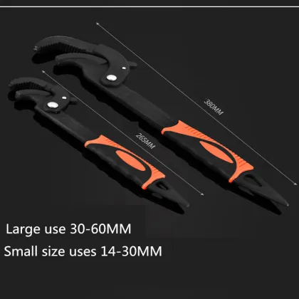 Universal Wrench: Multifunctional Snap Grip Spanner Wrench Set