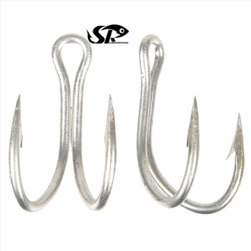SS402 Stainless Steel Double Hook for Superior Sea Fishing