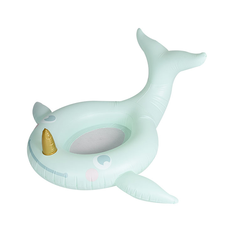 kids Narwhal pool float beach floats inflatable lounge