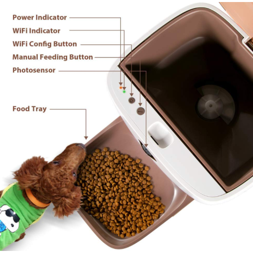 3.3L Distributore di gatti per cani intelligenti