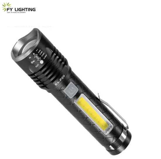 2023 FY Edc Zoomable USB Charging Torchlight - Mini Waterproof Flashlight