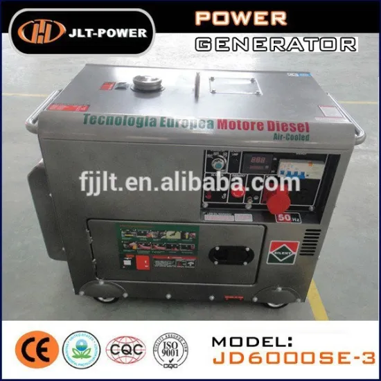 Three phase silent diesel generator 6.5kva