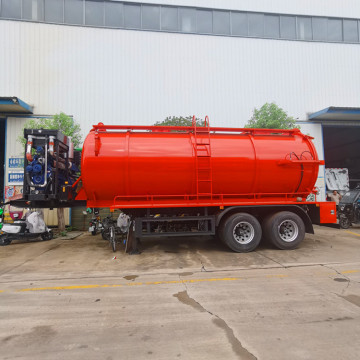 Cheng Li Sewer Vacuum Suction Semi-Trailer