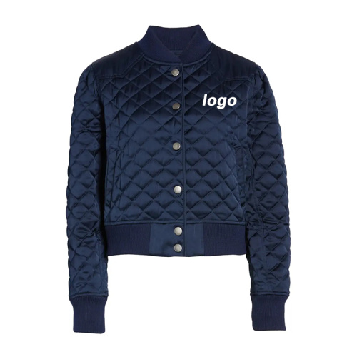 Royal Blue Women's Baseball Jacket all'ingrosso in vendita