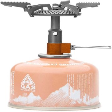 116t Titanium Camping Gas Pieca - ultralekowy przenośny palnik plecakowy