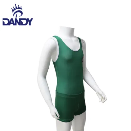 Boys sublimation training leotards and shorts
