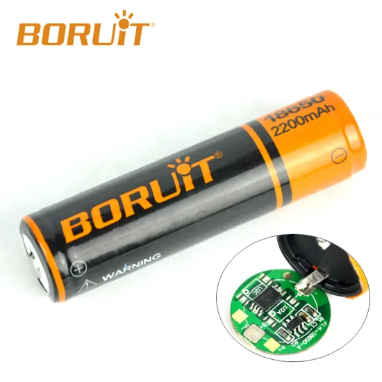 Brand New Boruit 2200mAh Protection Board 18650 Rechargeable Battery