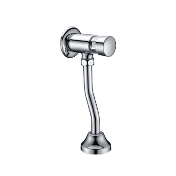Factory Direct Wall-Mounted Chrome Plated Concealed Delay Valve for Public Toilets