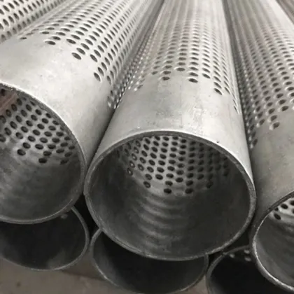 Stainless Steel Exhaust Perforated Tube Cartridge Type Filter