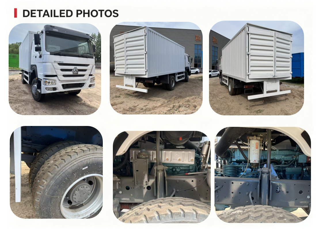 SINOTRUK HOWO 4x2 Box Dump Truck