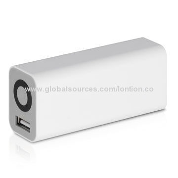 Power Bank with Dual USB Ports, 5V/1A Output, OEM Orders Accepted