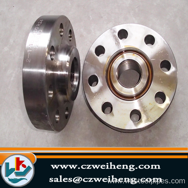 asme b16.5 A105n black Slip-on carbon steel flange