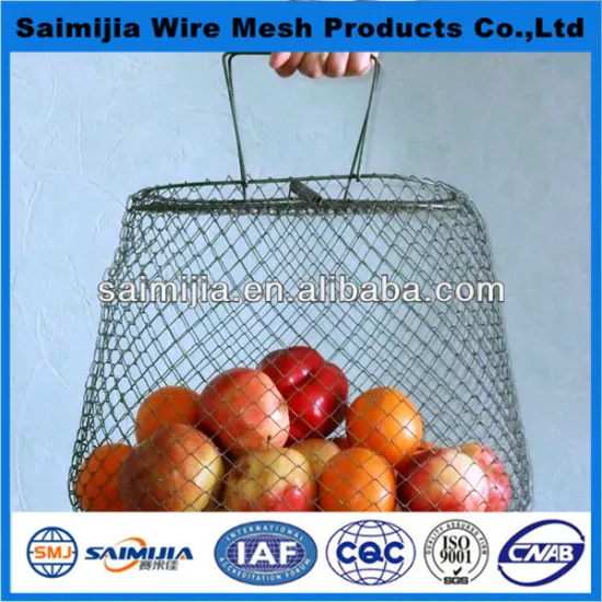 Europe fashionable Metal fruit basket