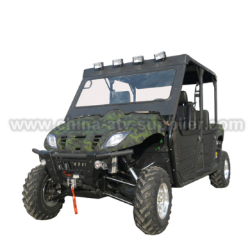 800cc Twin cylinder  EFI water cooled shaft drive 4X4 CVT  4 seat UTV