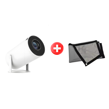 New Android Smart Mini Laser Projector for HD Home Theater and Outdoor Use