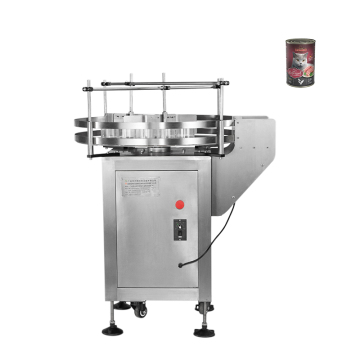 Small Juice PET Bottle Unscrambler Sorting and Accumulator Table for Packaging