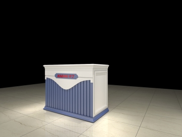 Checkout Counter Display for Paying Money