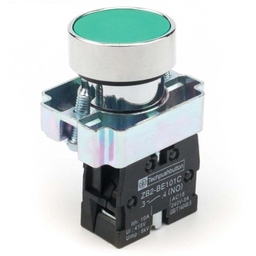 XB2 22mm Momentary Self-reset Green Push Button Switch