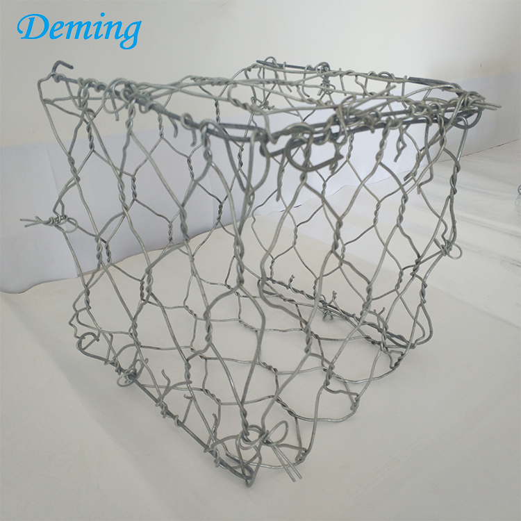 Woven Gabion Basket Fence for Retaining River Bank