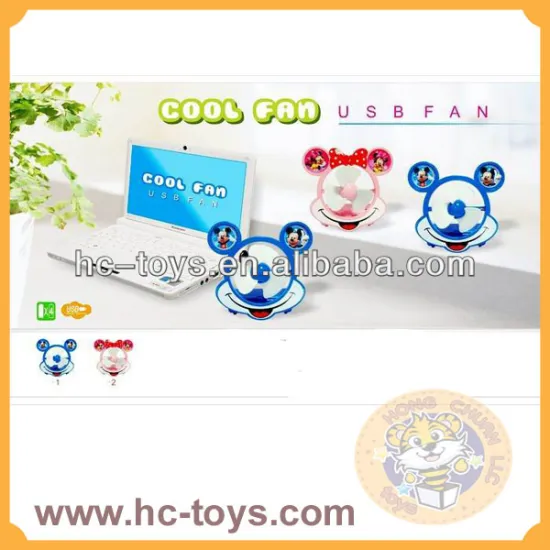 Usb mini desk fan,summer toys,cartoon fan
