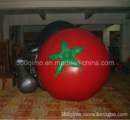 Tomato Float Inflatable 2m Diameter Inflatable Tomato Shape Balloon, High Quality 2m Diameter ...
