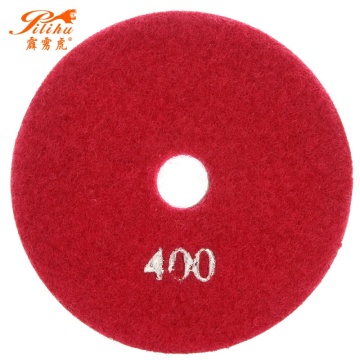 4'' Diamond Polishing Pads - Wet Polishing for Granite, Quartz & Stones