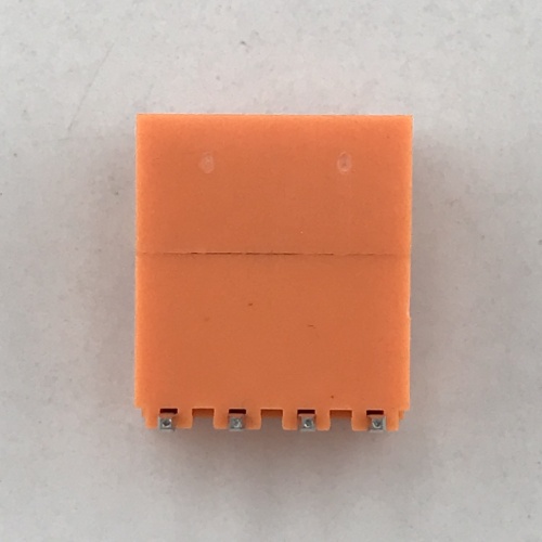 Bloques de terminales conectables PCB naranja de paso de 3.96MM