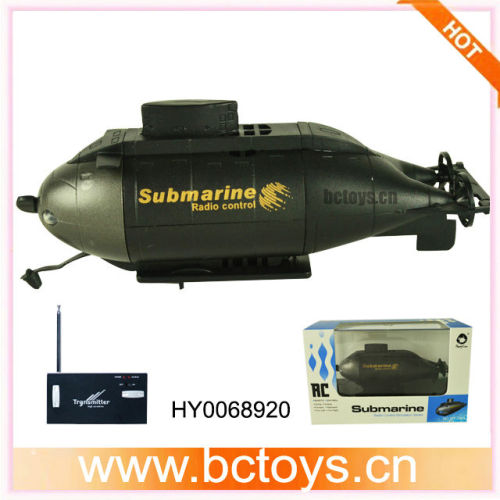 Hot sale items 6CH 12cm mini rc submarine boat HY0068920