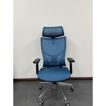 Modern cotton Fabric ergonomic Chair