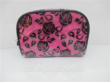 2015 hot sale large volume cosmetic bag/lady washing toliet bag pvc bag