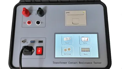 High Current Contact Resistance Tester 100A Micro Ohm Meter Loop Resistance Meter