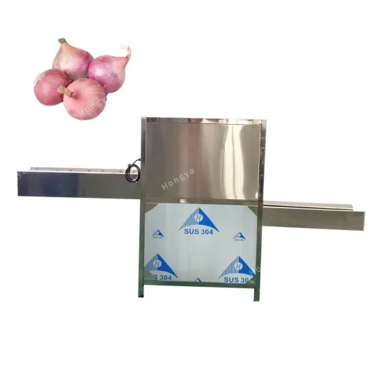 Onion Production Line Equipment: Industrial Onion Root and Tail Cutting Machine