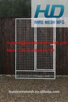 Hot dipped galv. welded fence/fence dog kennels/panel dog cage