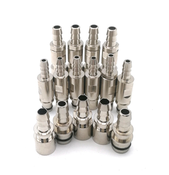 Roestvrijstalen pneumatische contacten 4,0 mm 6,0 mm