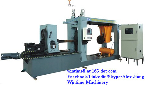 CNC Hot Wound Spring Bending Machine for heavy duty springs(Three Axis)