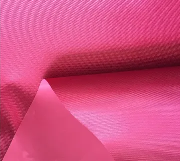 Polyester 300D Oxford fabric pvc backing