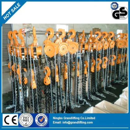 Lifting Manual Chain Hoist Pulley Block