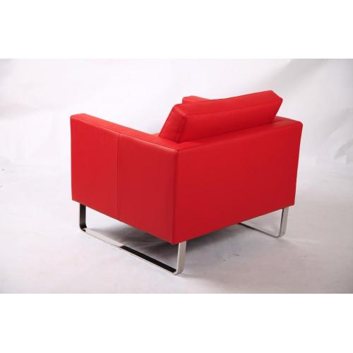 Modern leather lounge chair