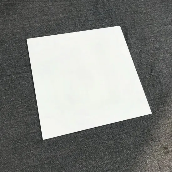 Full Body Luxury Hotel Pure White Matt Wall and Floor Tiles 600x600 porcelain for Living Room and Bathroom