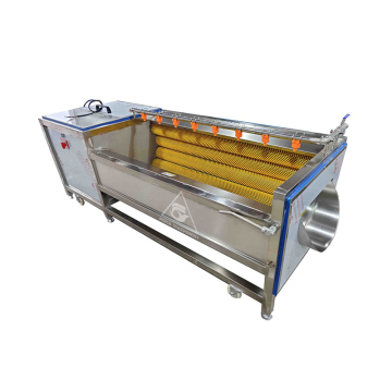 Cassava and Vegetable Washer: Peeling, Washing, and Cleaning Machine