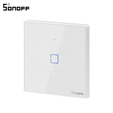 Sonoff TX T2uk1c: 3 Gang Wifi Wall Touch Light Switch with App, Voice Control for Smart Home Automation - Works with Alexa and Google Home