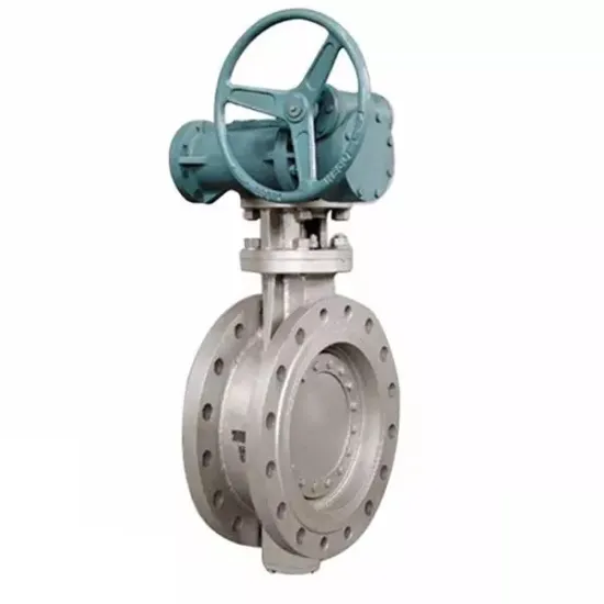 Best Price Large Size Eccentric Flange Butterfly Valve