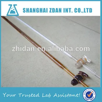 High Quality Lab Clear Glass Acid Burette ,Amber Glass Acid Burette